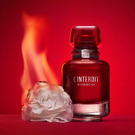 givenchy l'interdit perfume rouge|givenchy rouge interdit notes.